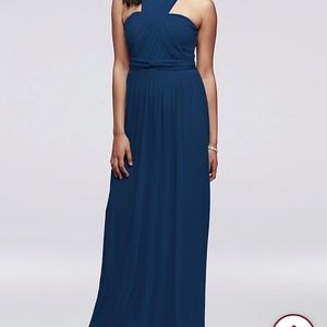 David’s Bridal “Style-Your-Way” dress Marine 10